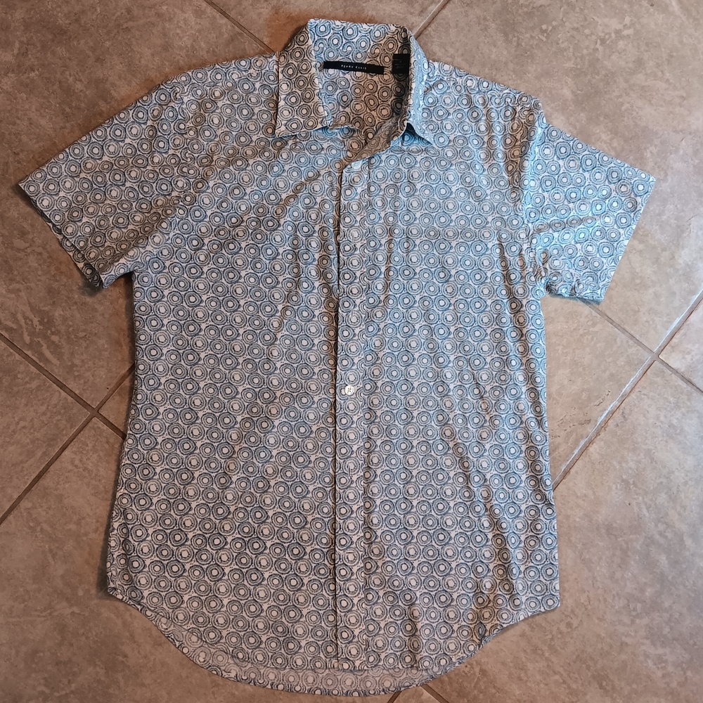 Perry Ellis Blue Lightweight Casual Shirt